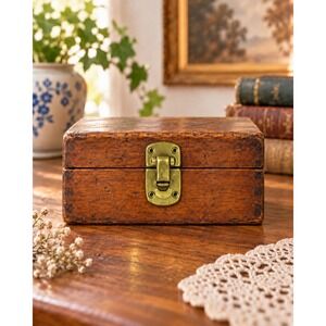 Vintage Excelsior USA Brass Tone Suitcase Case Latches 2.75" Set of 2